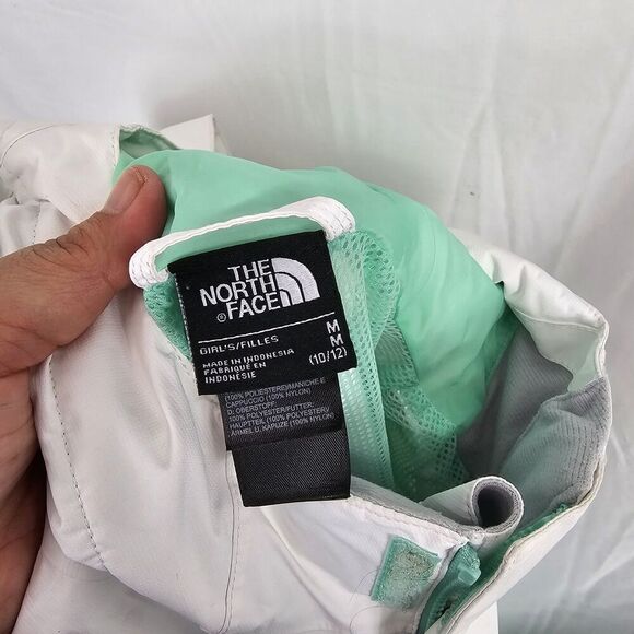 The North Face Hyvent Coat 3 in 1  Fleece Jacket Hooded Girls M(10/12) - Picture 8 of 8